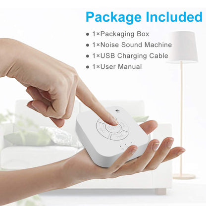 White Noise Machine Noise Sound Machine Baby Soothing Night Light - The Shopsite