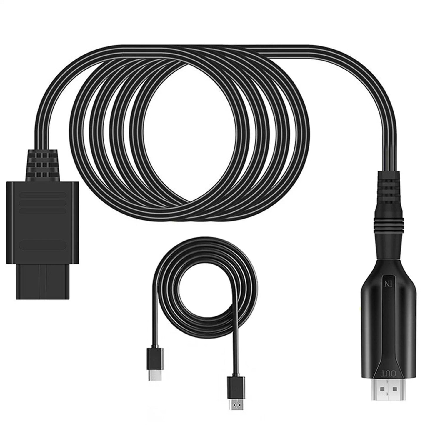 WII To HDMI Converter Cable For HDTV Display N64 To 1080p HD