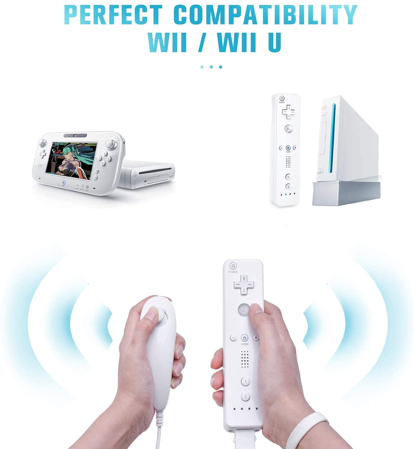 Wii Remote And Nunchuck Controller Replacement