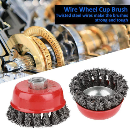 Wire Cup Drill-Mount Wire Brush