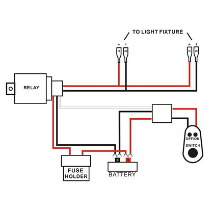 off road light wiring