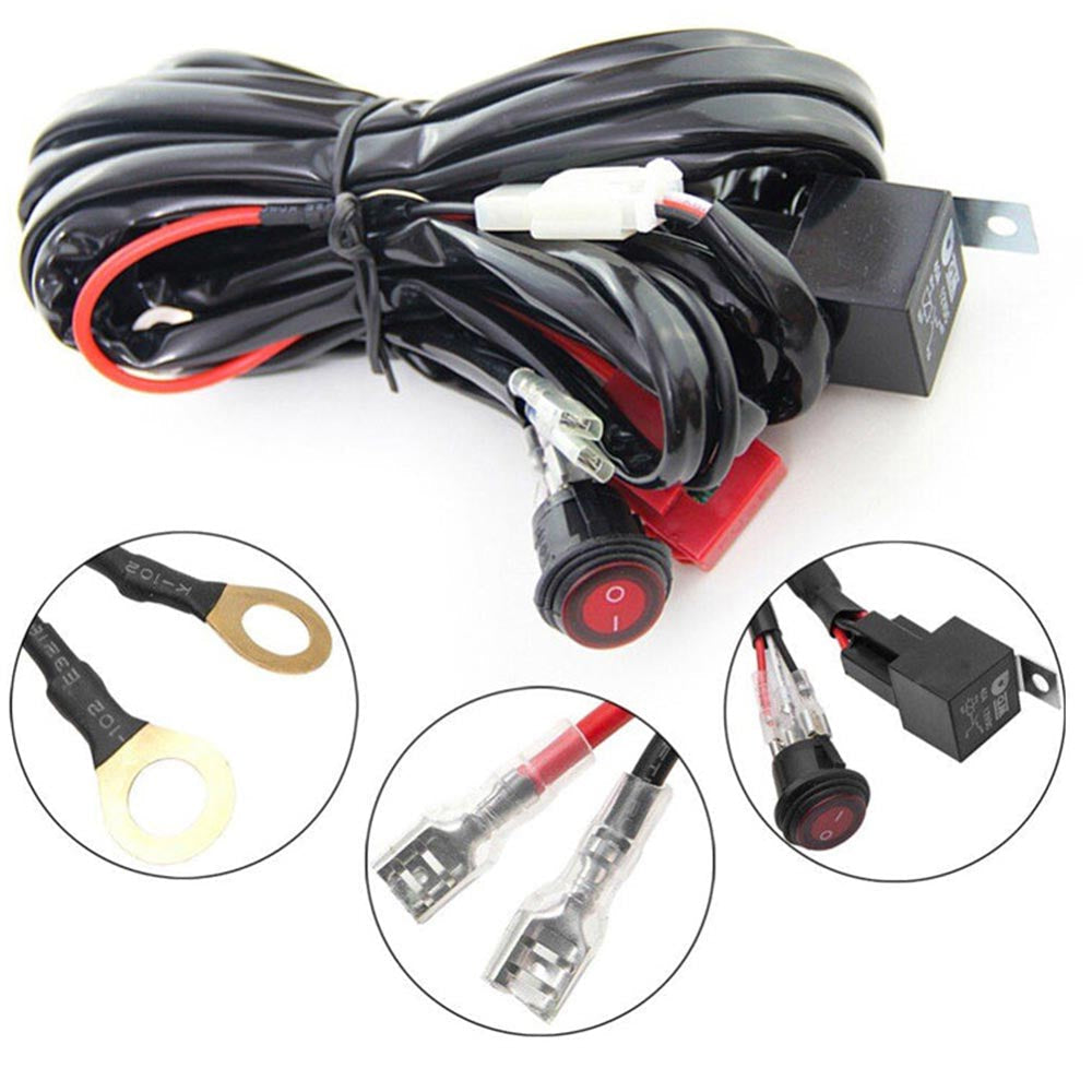 led light bar relay harness