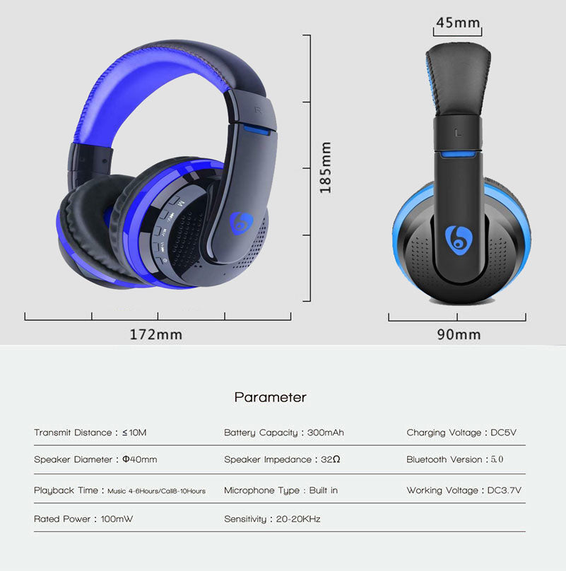 Bluetooth Headphones Wireless Headphones