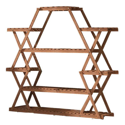 6tier wooden plant stand