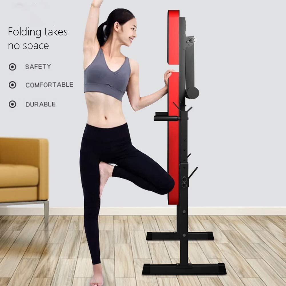weight bench with foam ankle support