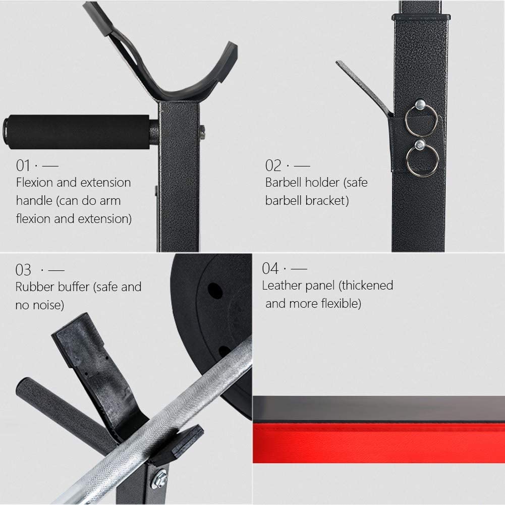 bench with non slip handles