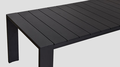 WAIHEKE ALU DINING TABLE 2.4L x 1.0W