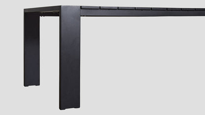 WAIHEKE ALU DINING TABLE 2.4L x 1.0W