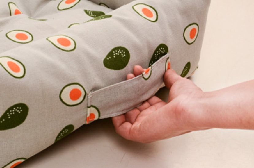 Warming Kennel Cat Dog Bed Washable Removable Cushion Two Side Design