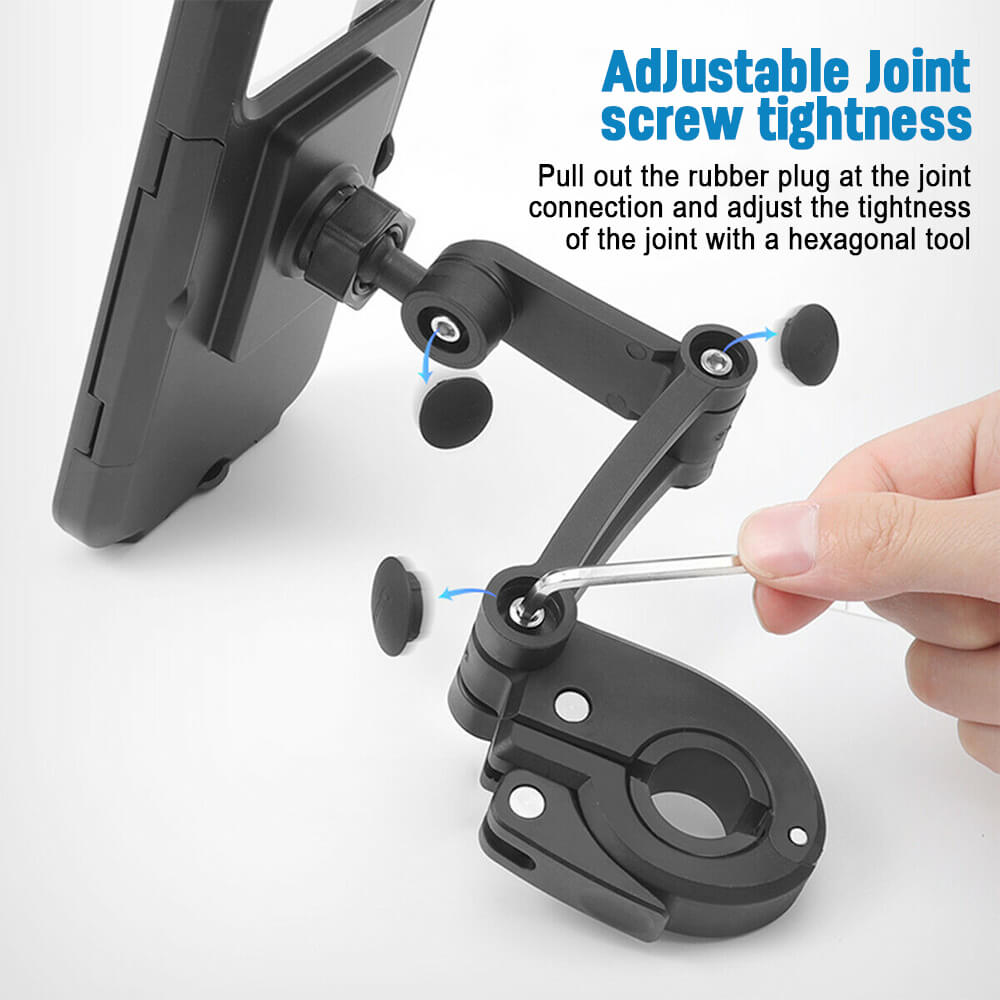 Waterproof Universal Bike / Motorcycle Phone Holder ( Phone Mount )