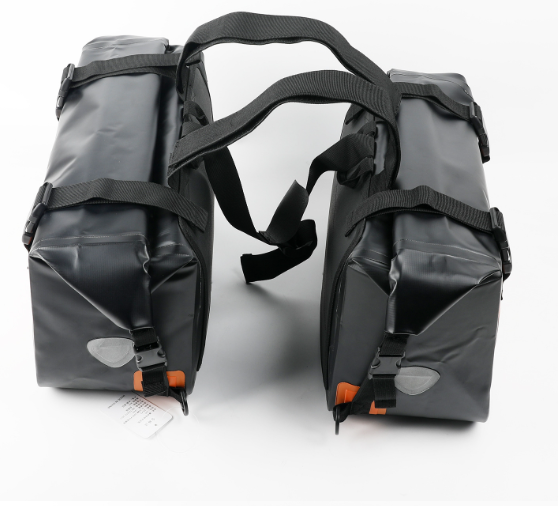 Waterproof bag Motorcycle saddlebag 50L Tank bag Motor Side bag 50L Orange