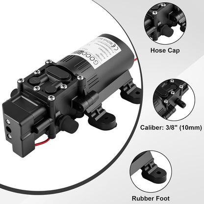 Water pump 12V Diaphragm Pump High Pressure