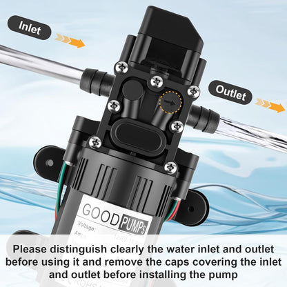 Water pump 12V Diaphragm Pump High Pressure