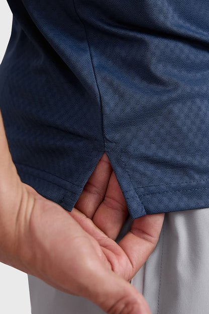 Wave Polo T-shirt Navy