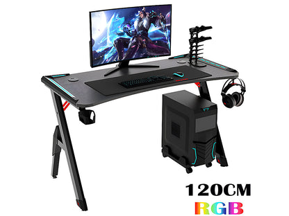 ERGONOMIC Gaming Desk Gaming Table Computer Desk 120CM