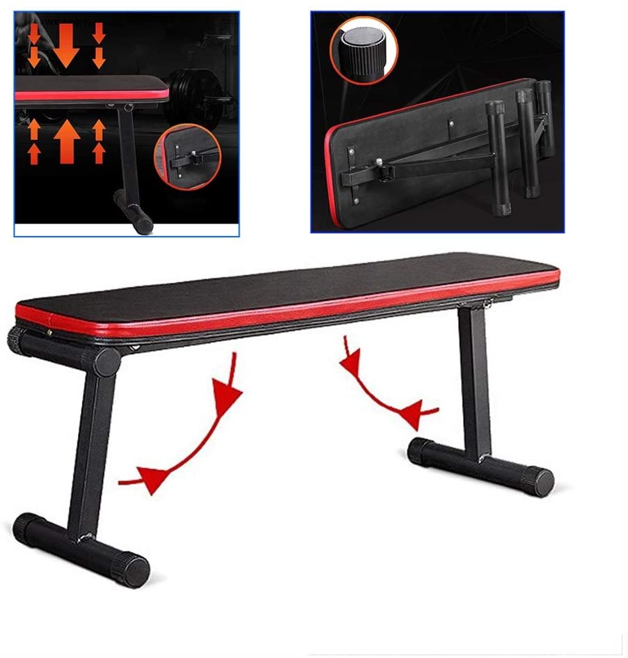 Weight Bench Sit Up Bench Dumbbell Bench 110 * 31 * 41cm - The Shopsite