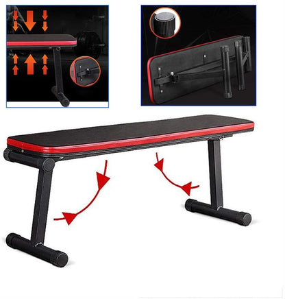 Weight Bench Sit Up Bench Dumbbell Bench 110 * 31 * 41cm - The Shopsite