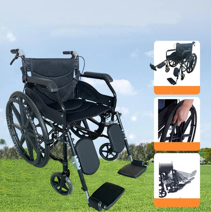Wheelchair Foldable Lightweight Wheel Chair