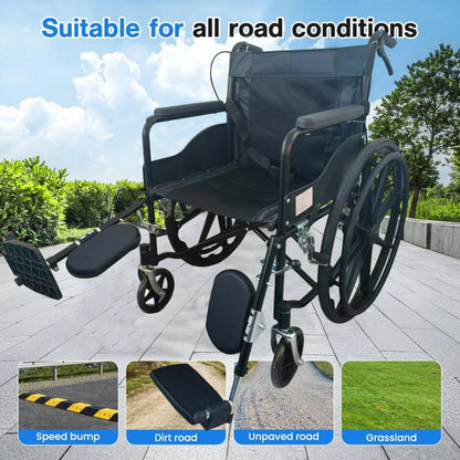 Wheelchair Foldable Lightweight Wheel Chair