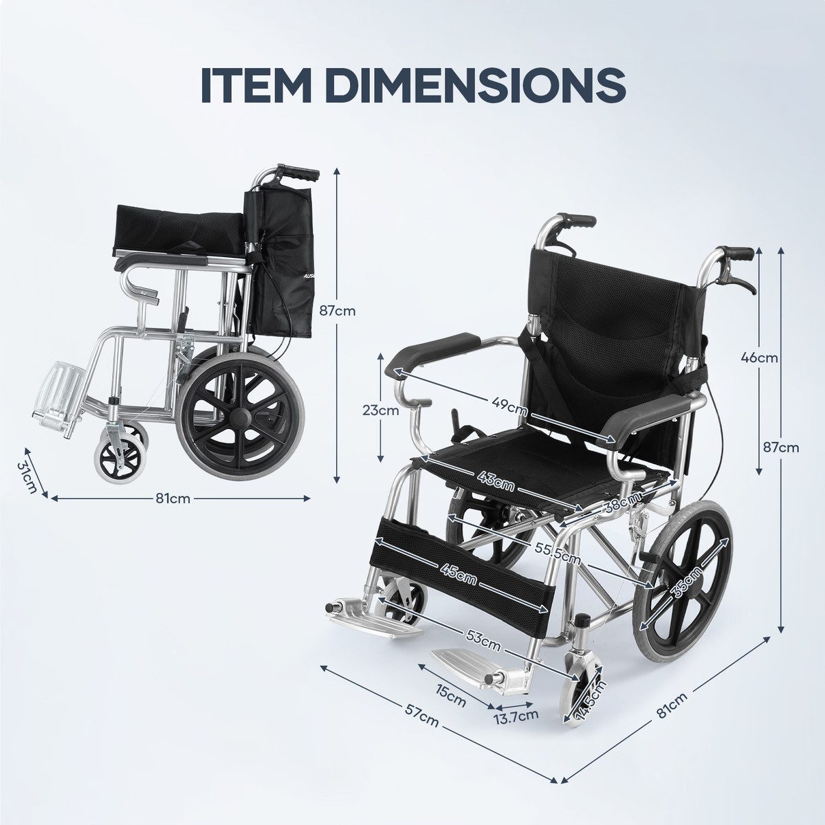 Wheelchair Folding Wheel Chair