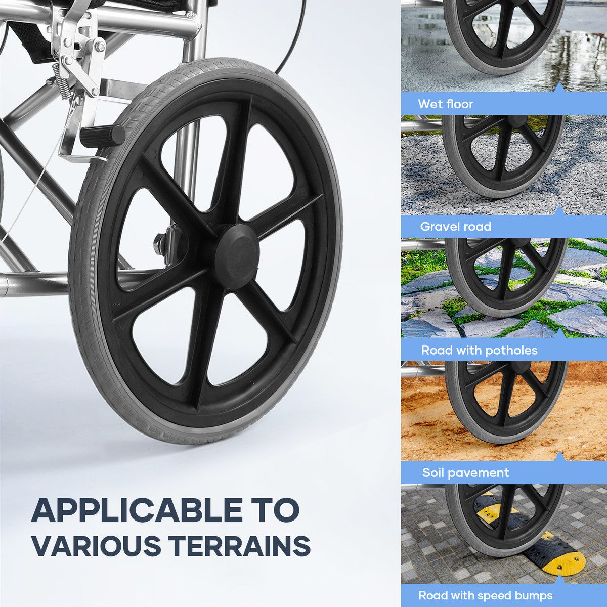 Wheelchair Folding Wheel Chair