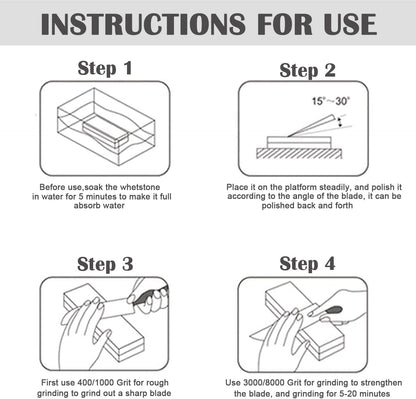 Whetstone Sharpening Stones Kit