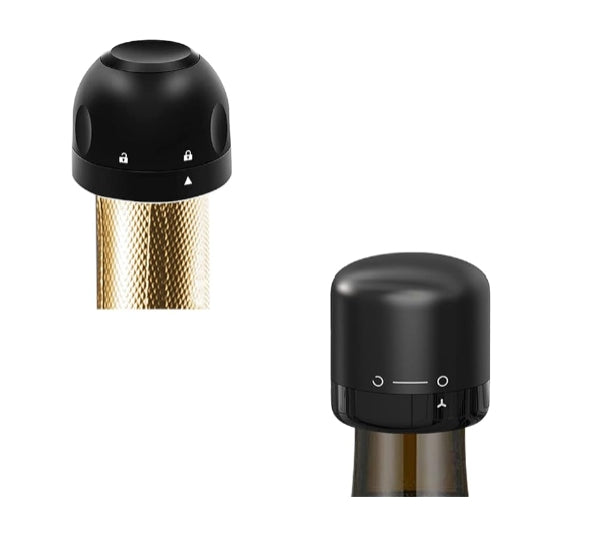 Champagne Stopper Wine stoppers 2 Pack Reusable Wine Corks wist Top Wine Sealer