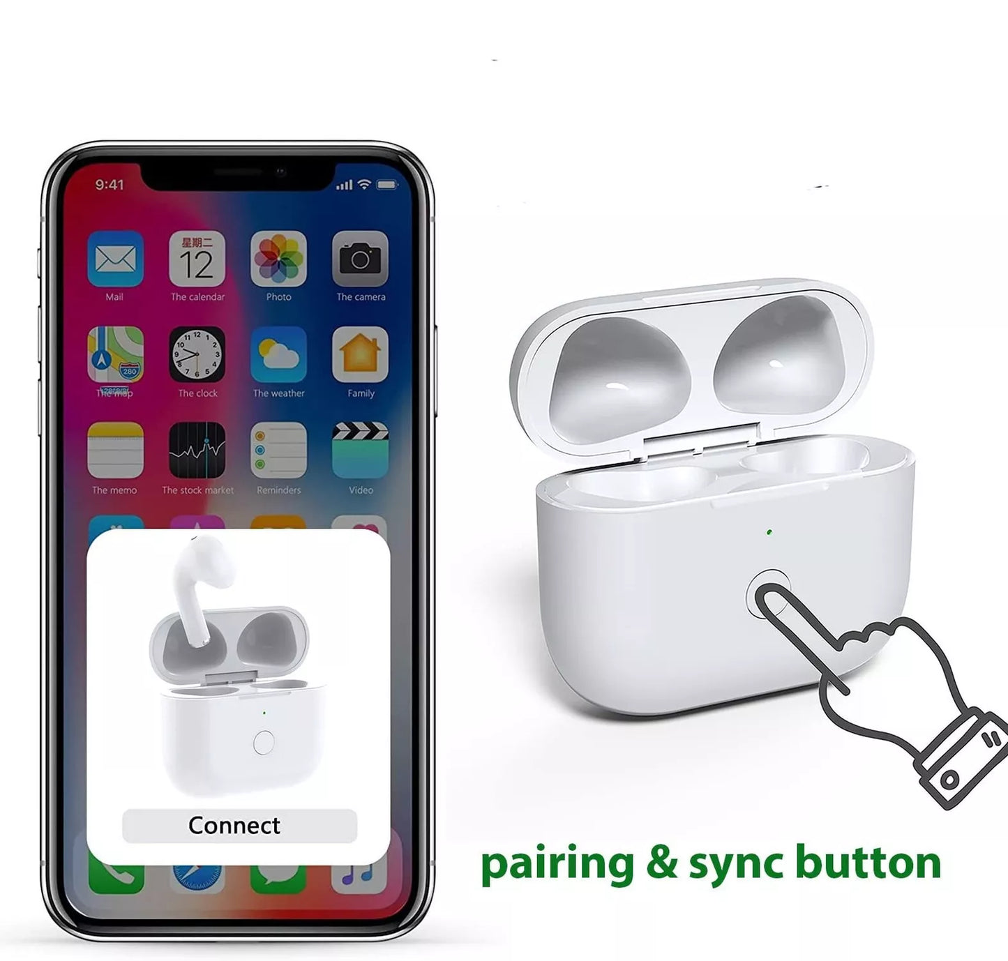 Replacement Wireless Charging Case for AirPods 3