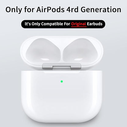 Replacement Wireless Charging Case Compatible with Air Pods 4