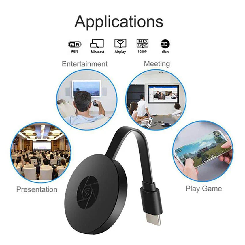 Wireless HDMI Display Dongle Adapter,TV Adapter,Video Mirroring Dongle Receiver