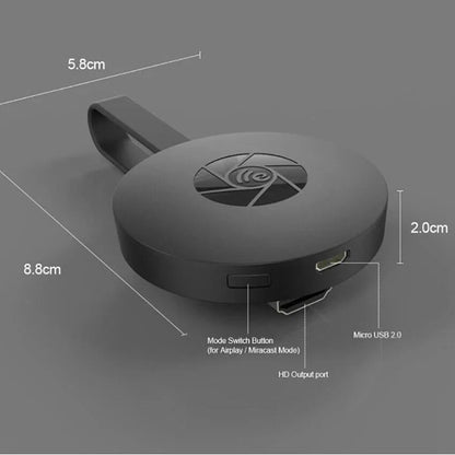 Wireless HDMI Display Dongle Adapter,TV Adapter,Video Mirroring Dongle Receiver