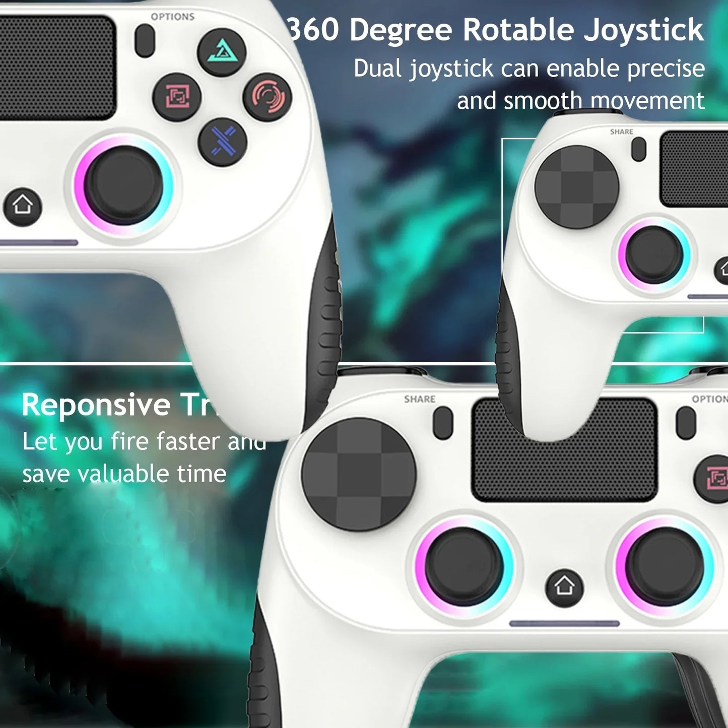 Wireless PS4 Controller Replacement