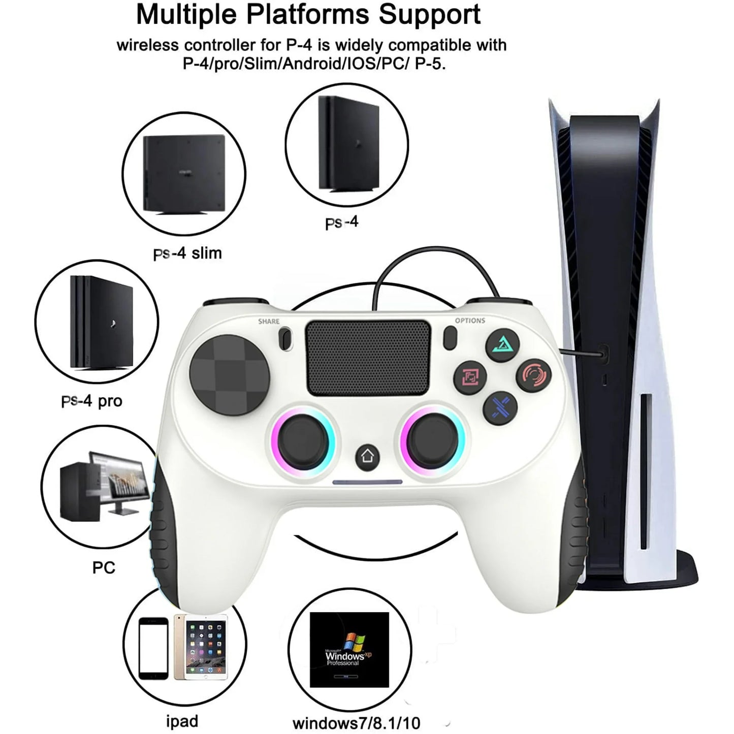 Wireless PS4 Controller Replacement