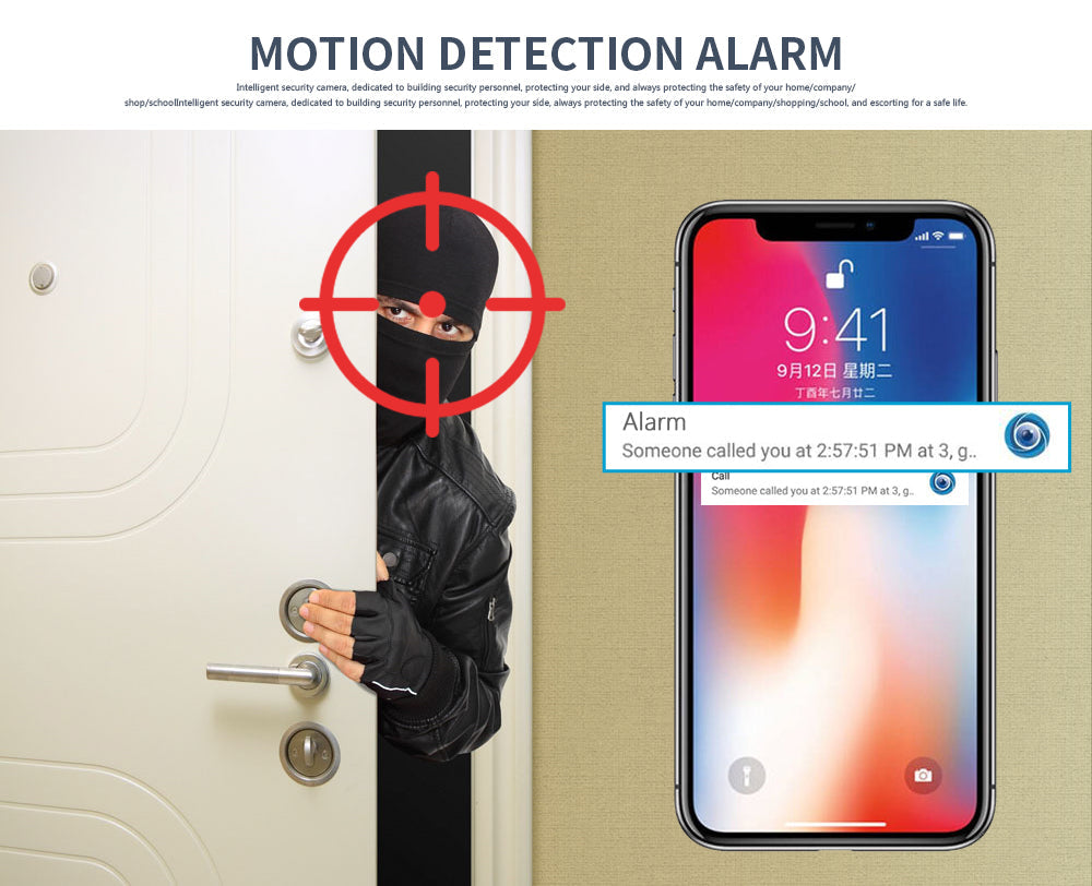 Wireless Security Camera System 4 Cameras 2MP
