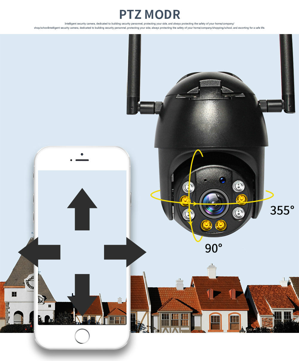Wireless Security Camera System 4 Cameras 2MP