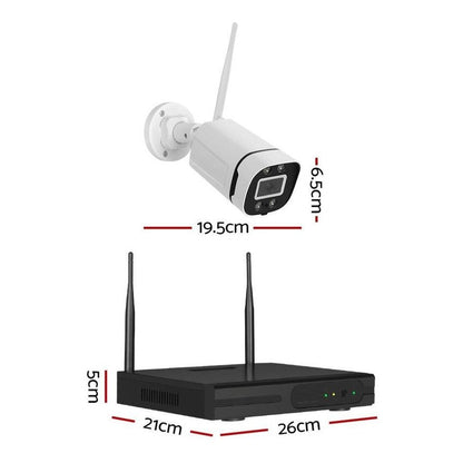 Wireless Security Camera System 4 Cameras