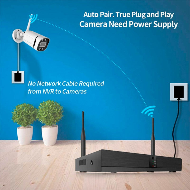 Wireless Security Camera System CCTV