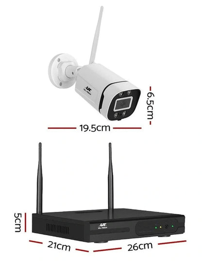 Wireless Security Camera System CCTV