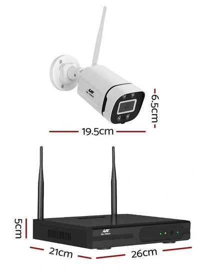 Wireless Security Camera System CCTV