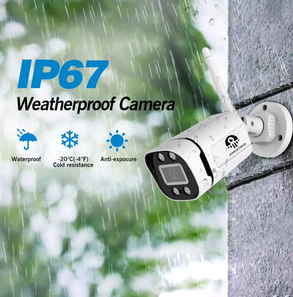Wireless Security Camera System CCTV