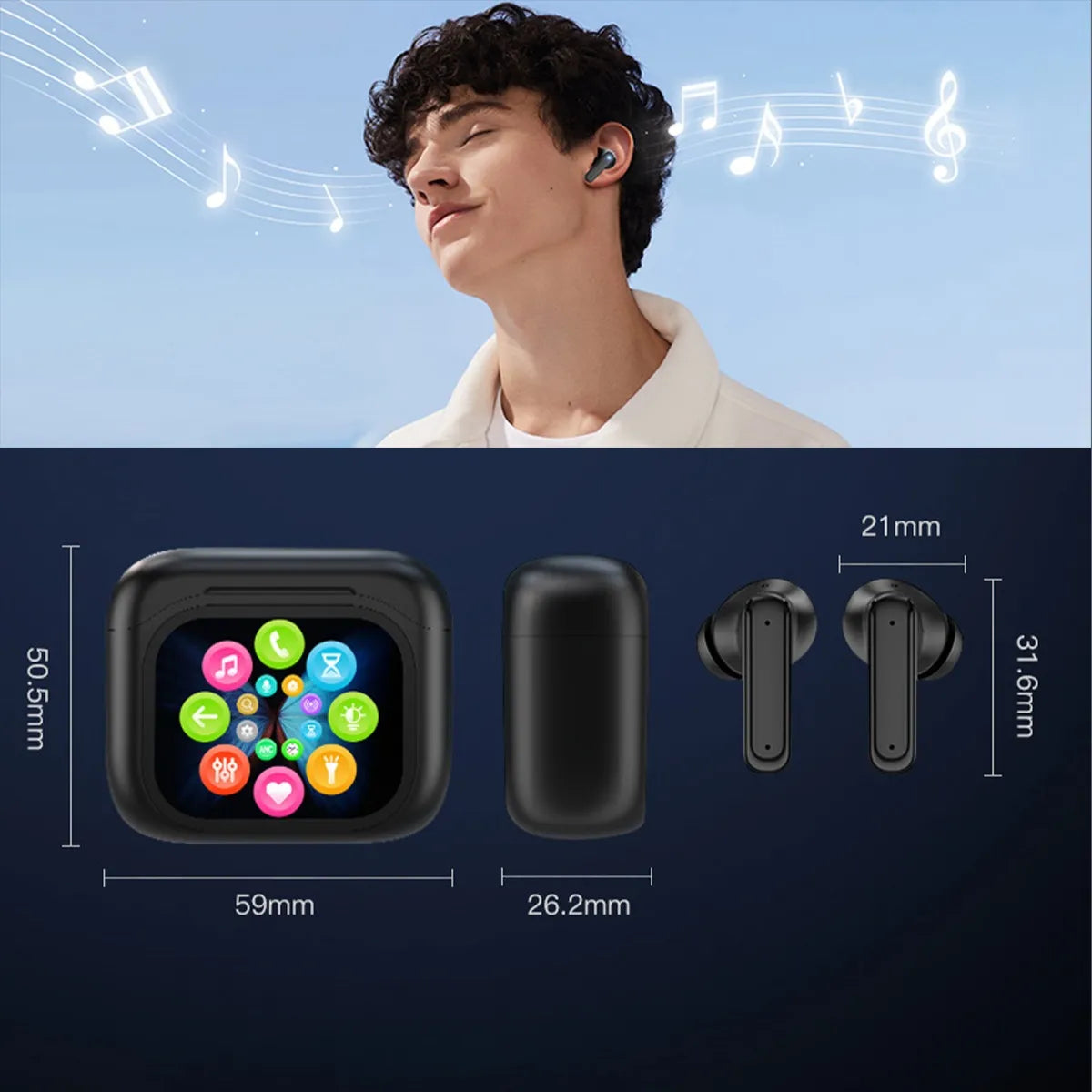 Wireless earbuds Bluetooth Earphones