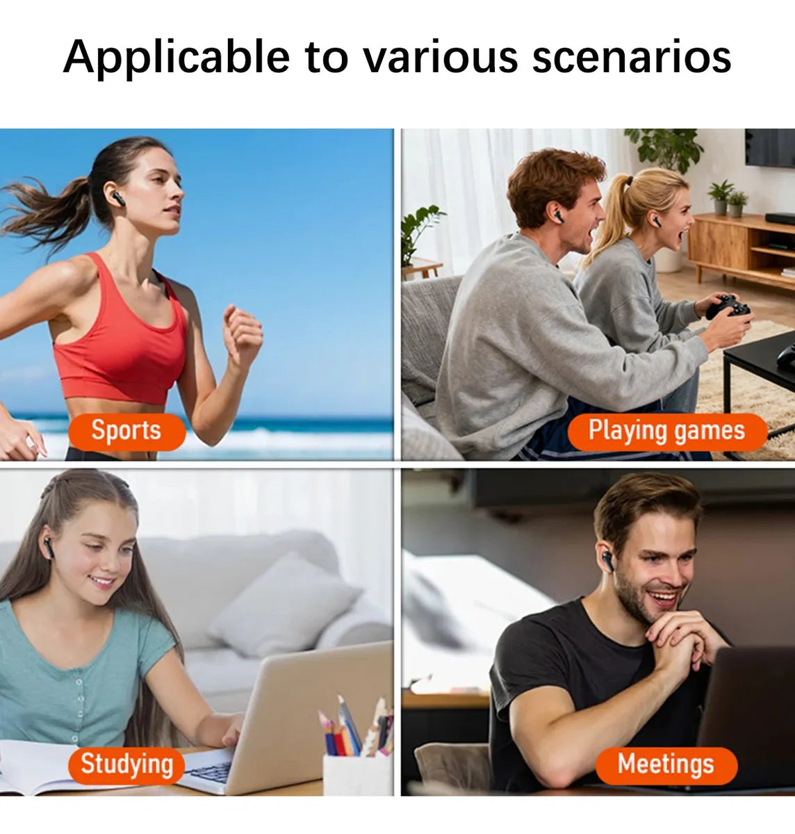 Wireless earbuds Bluetooth Earphones