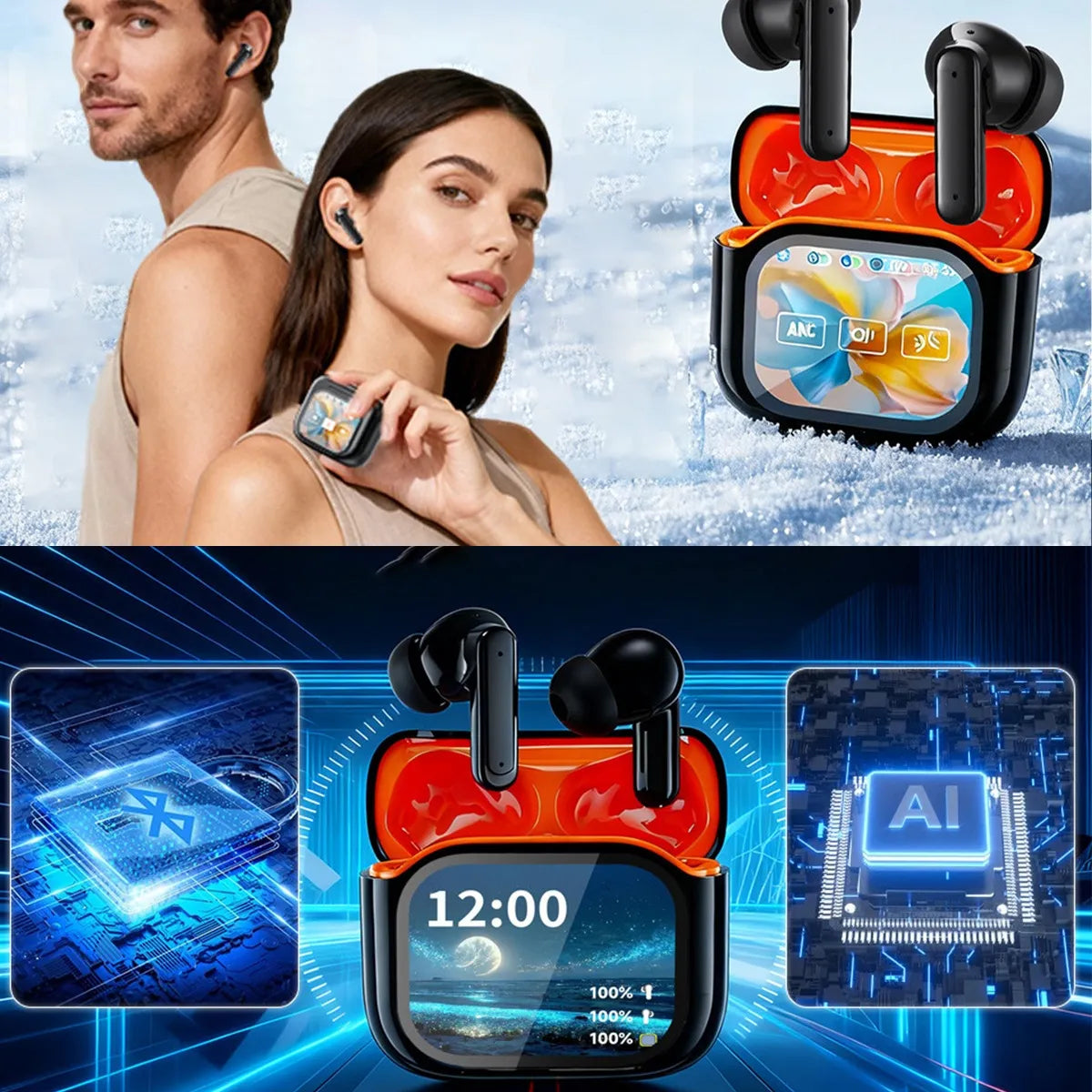 Wireless earbuds Bluetooth Earphones