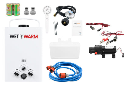 Gas Water Heater 8L + 12V Pump