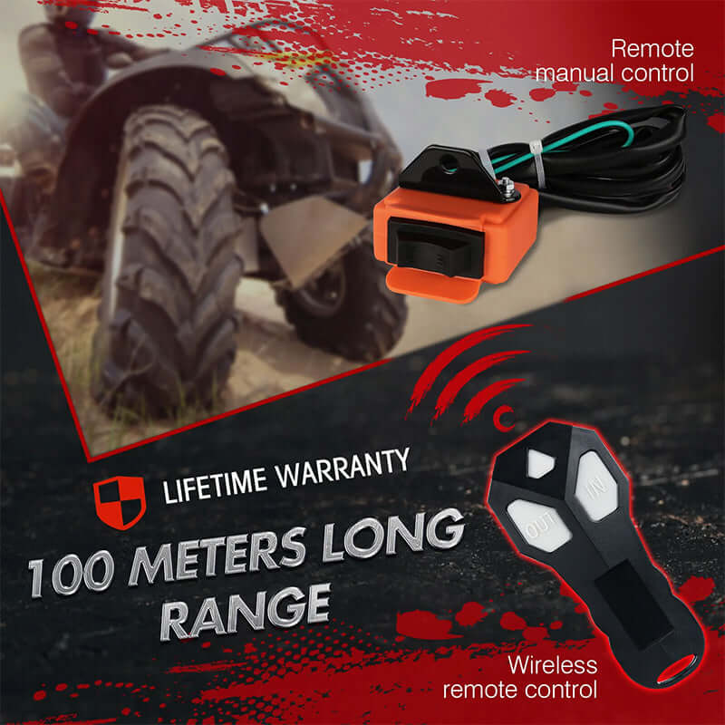 X-Bull Electric Winch 5000lbs 12V