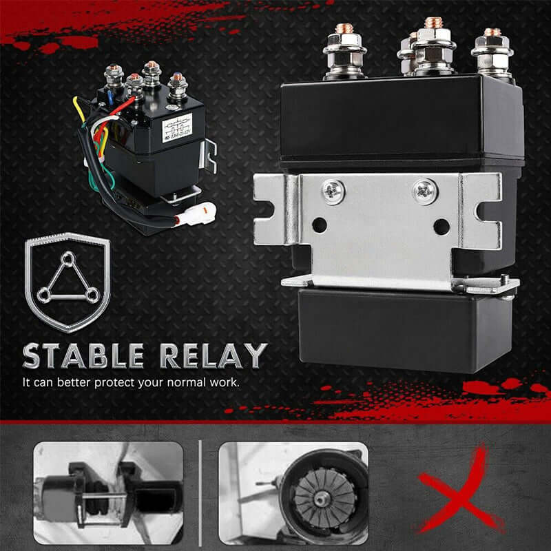 X-Bull Electric Winch 5000lbs 12V