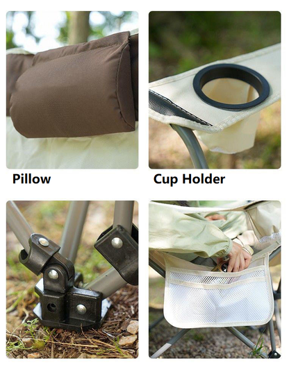 Outdoor Folding Recliner Chair – Fishing, Beach & Camping