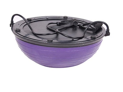 Trainer Exercise Yoga Half Balance Ball With Resistance Bands