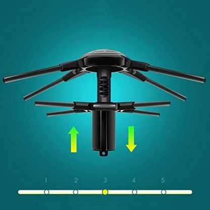 Pop-Up Camping Tent 3-4 Person Outdoor Folding Tent (Dark Blue)