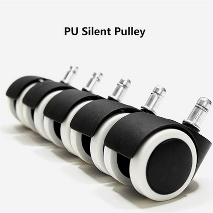 Office Chair Swivel Chair Ergonomic Office Chair (White)